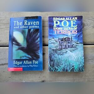 Set Of 4 Edgar Allen Poe Books